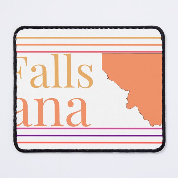 Item preview, Great Falls Montana City Marked On Map designed and sold by TheIconSmith.