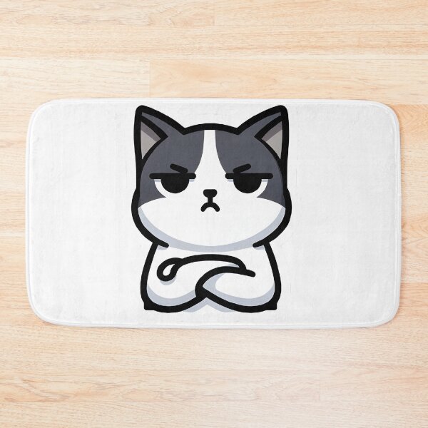 Item preview, Judgemental Cat — Unimpressed Cat Sticker designed and sold by tommysworks.