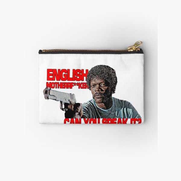Item preview, English Motherf**ker – Pulp Fiction Quote Tee designed and sold by arycha.