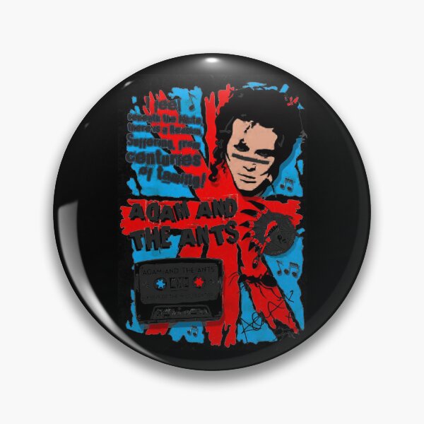 Item preview, Adam and the Ants Kings of the Wild Frontier Retro Poster designed and sold by katiehparsns.