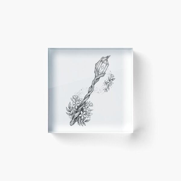 Item preview, Star-Catcher’s Silver Wand - Fairytale Aesthetic designed and sold by bapupa.