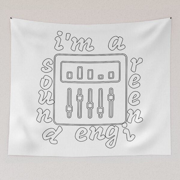 Item preview, i'm a sound engineer designed and sold by sednalafandy79.