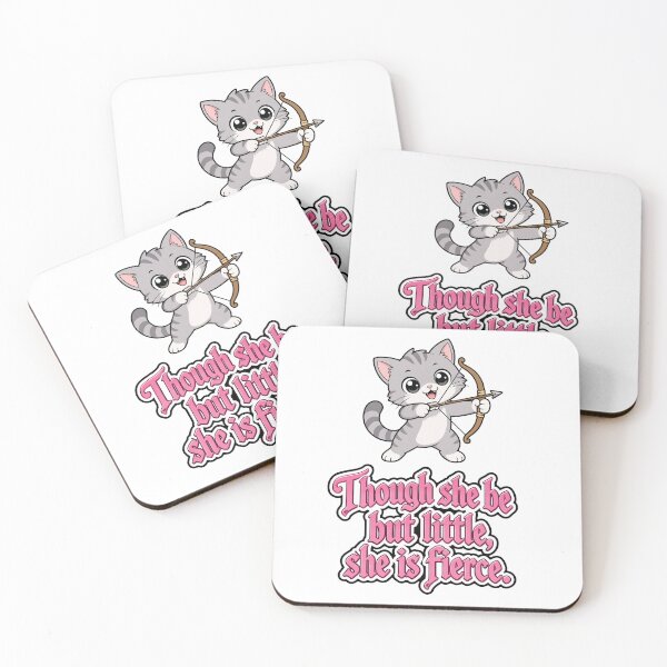 Item preview, Though she be little, she be fierce. KItten 2 designed and sold by DaveNeurotic.