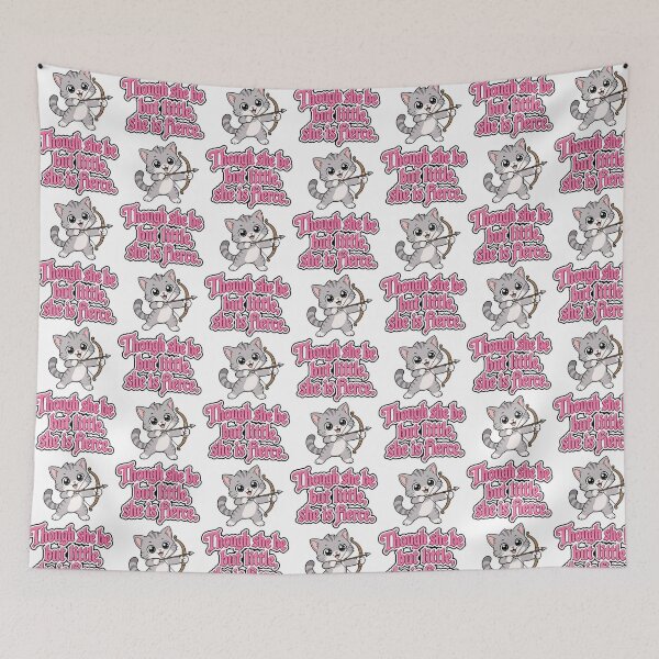 Item preview, Though she be little, she be fierce. KItten 2 designed and sold by DaveNeurotic.