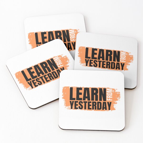 Item preview, Learn From Yesterday Motivational Quote | Self Improvement Vintage Grunge Typography designed and sold by DrimitStore.