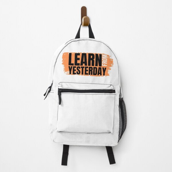 Item preview, Learn From Yesterday Motivational Quote | Self Improvement Vintage Grunge Typography designed and sold by DrimitStore.