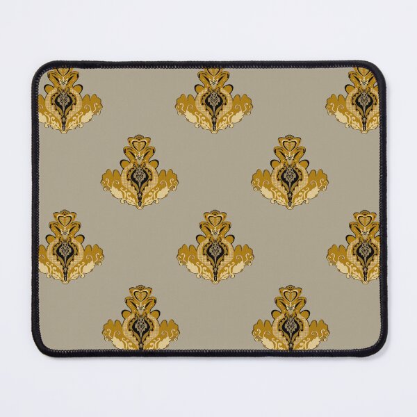 Item preview, Golden Baroque Damask Pattern Beige and Gold Elegant Luxury Decor designed and sold by Almanzart.