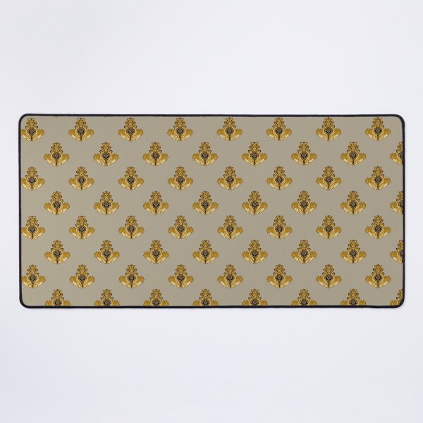 Item preview, Golden Baroque Damask Pattern Beige and Gold Elegant Luxury Decor designed and sold by Almanzart.