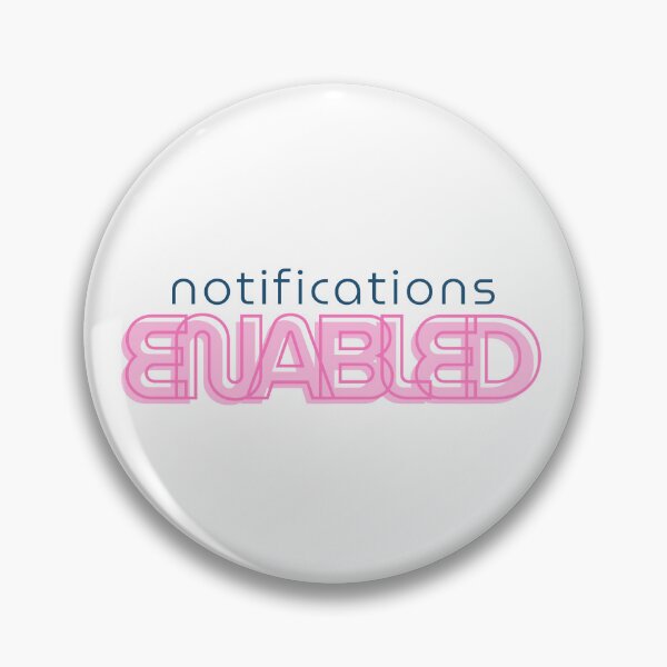 Item preview, Notifications ENABLED designed and sold by ArtistTejal.