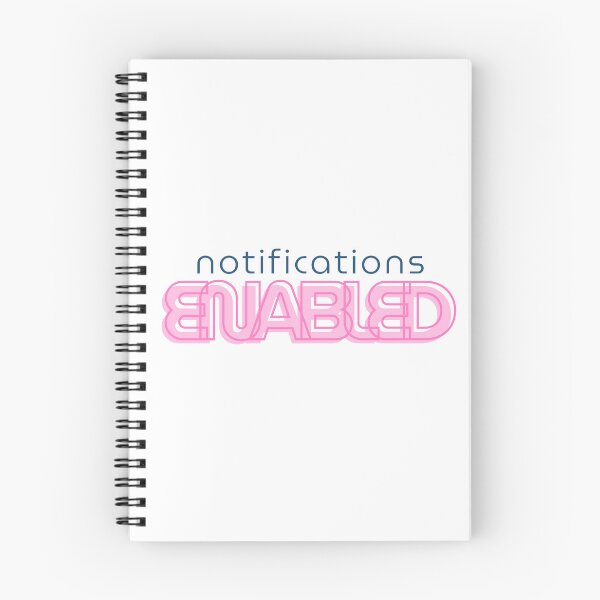 Item preview, Notifications ENABLED designed and sold by ArtistTejal.