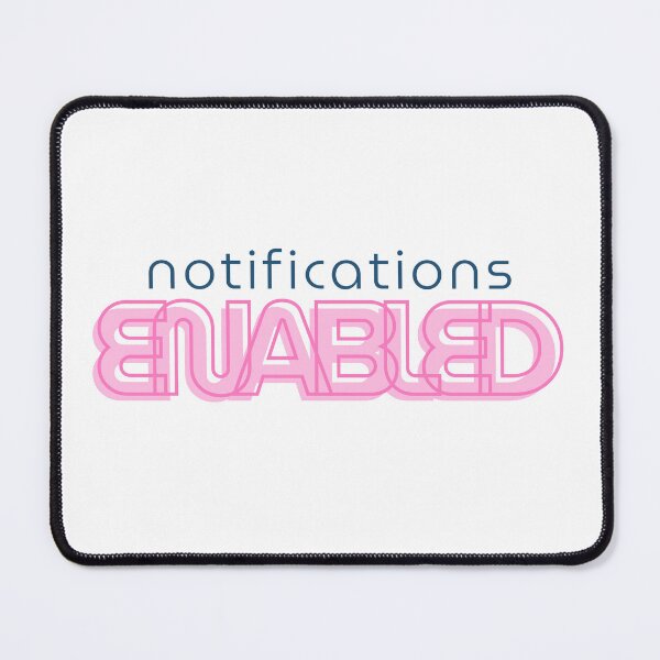 Item preview, Notifications ENABLED designed and sold by ArtistTejal.