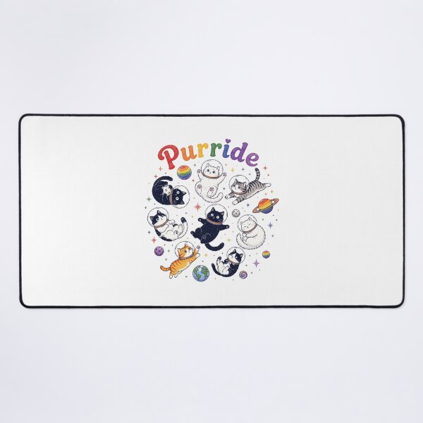 Item preview, Purride Cat Pride Ally LGBT Rainbow 3 designed and sold by NicowrmSArt.