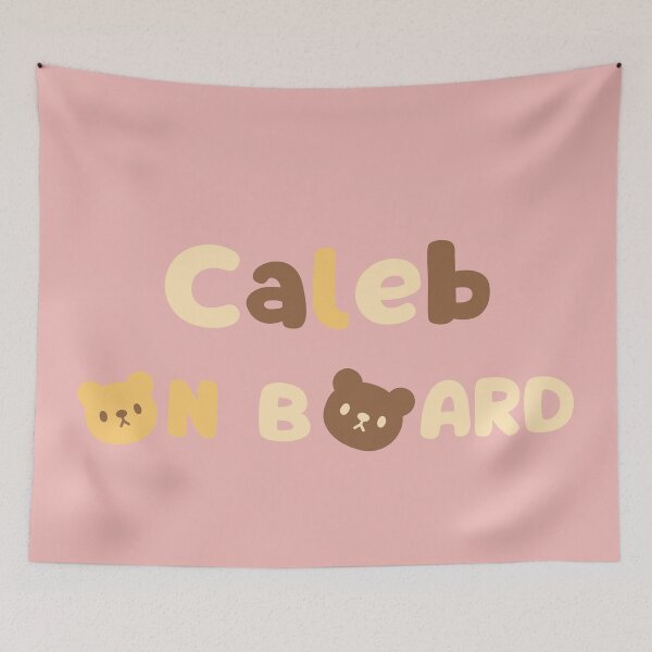 Item preview, Baby Caleb On Board designed and sold by Digit-by-C.