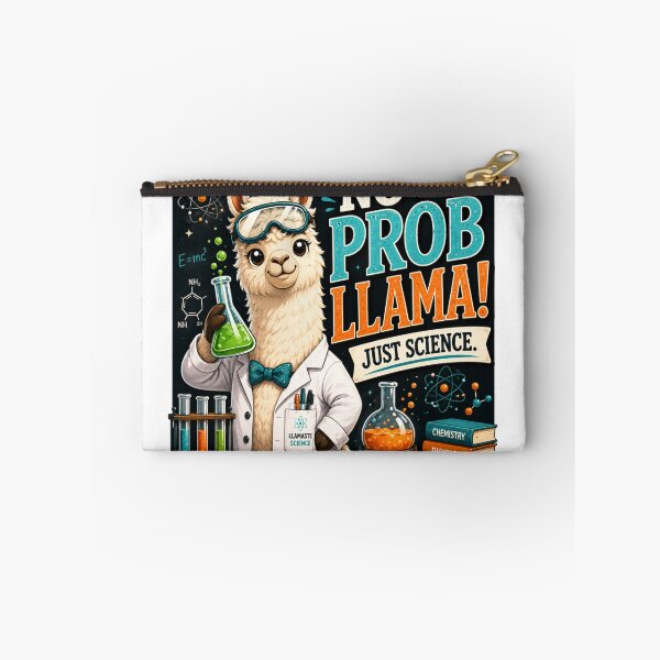 Item preview, Funny Science Teacher Gift | No Probllama STEM Classroom Decor designed and sold by astersgraphics.