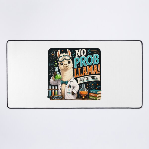 Item preview, Funny Science Teacher Gift | No Probllama STEM Classroom Decor designed and sold by astersgraphics.