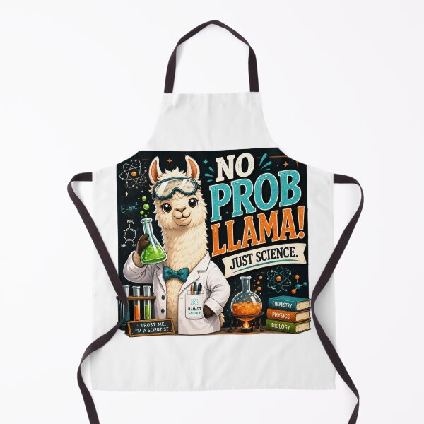 Item preview, Funny Science Teacher Gift | No Probllama STEM Classroom Decor designed and sold by astersgraphics.
