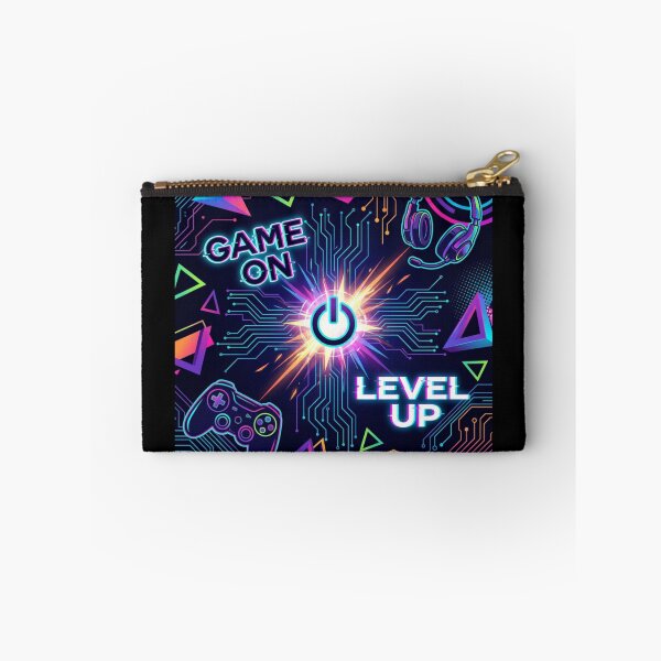 Item preview, game on level up video gamer fans  designed and sold by QueenBabble.