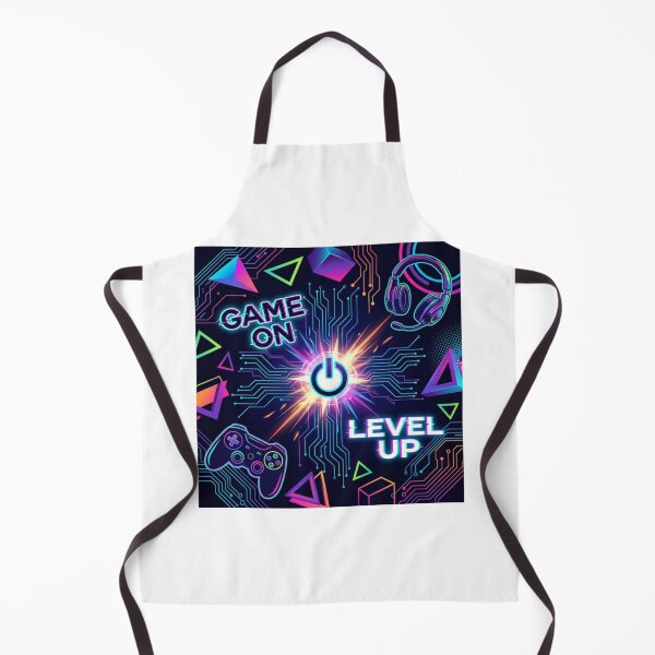 Item preview, game on level up video gamer fans designed and sold by QueenBabble.