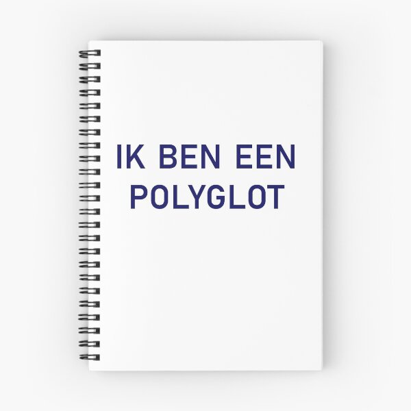 Item preview, Ik ben een polyglot designed and sold by Lingo Shop.
