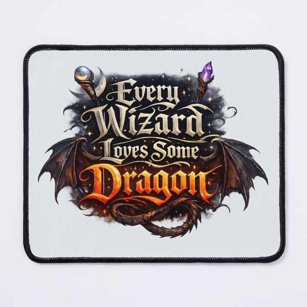 Item preview, Every Wizard Loves Some Dragon – Quantifier Scope Semantics Meme designed and sold by Nerd Romance Café.