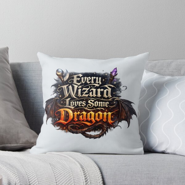 Item preview, Every Wizard Loves Some Dragon – Quantifier Scope Semantics Meme designed and sold by Nerd Romance Café.