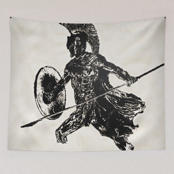Item preview, Spartan Hoplite designed and sold by AM FineArtPrints.