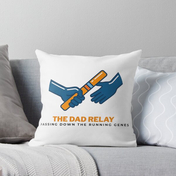 Item preview, The Dad Relay Passing Down Running Genes designed and sold by RunningWhiskers.