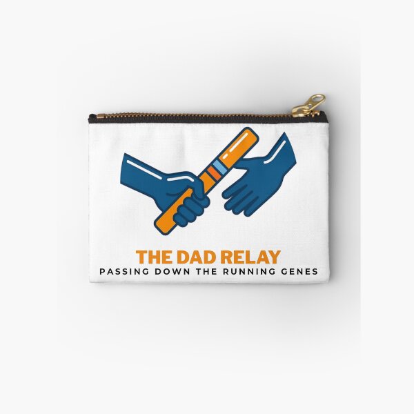 Item preview, The Dad Relay Passing Down Running Genes designed and sold by RunningWhiskers.
