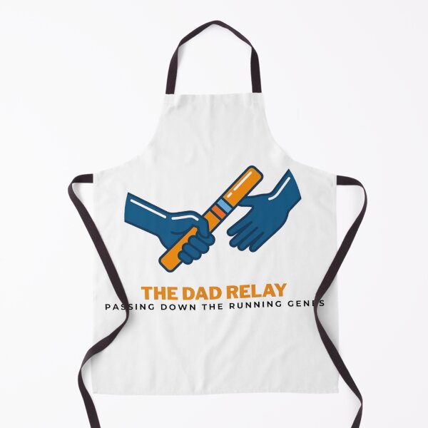 Item preview, The Dad Relay Passing Down Running Genes designed and sold by RunningWhiskers.