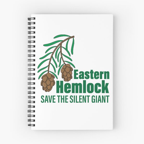Item preview, Eastern Hemlock Save The Silent Giant – Forest Conservation Nature Lover Design designed and sold by DREEMBLOOM Designs.