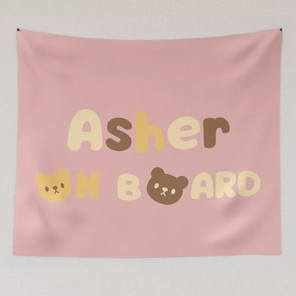 Item preview, Baby Asher On Board designed and sold by Digit-by-C.