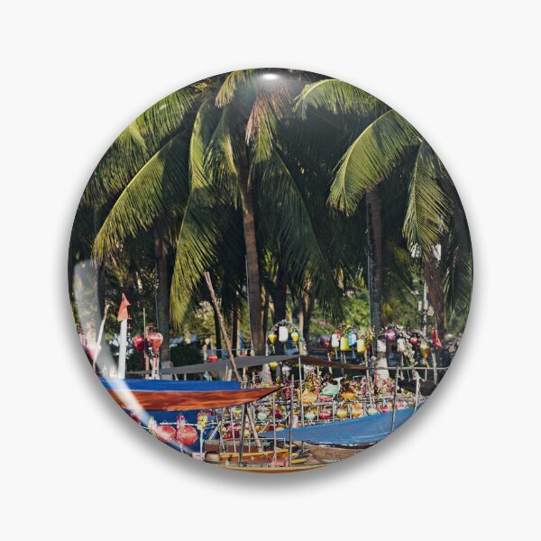 Item preview, Typical boats under Vietnamese coconut trees designed and sold by franck380.