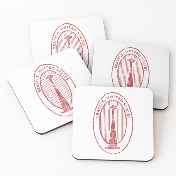 Item preview, Vintage Seattle United States Travel Badge designed and sold by RickTShop.