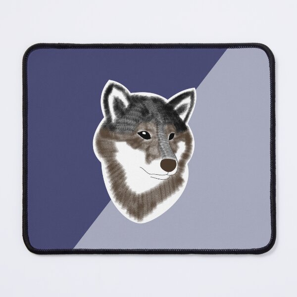 Item preview, Two toned colors (purple, light purple) with black Shiba Inu designed and sold by ShibaCruise-On.