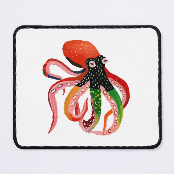 Item preview, Wild Color Octopus designed and sold by SoftCoverLab.