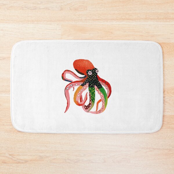 Item preview, Wild Color Octopus designed and sold by SoftCoverLab.