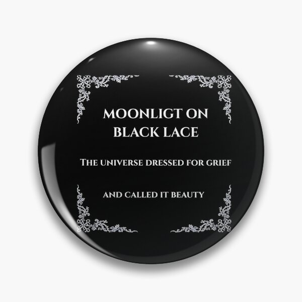 Item preview, Moonlight on Black Lace-Gothic Haiku Poetry designed and sold by VinterMoonlight.