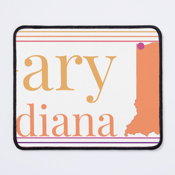 Item preview, Gary Indiana City Marked On Map designed and sold by TheIconSmith.