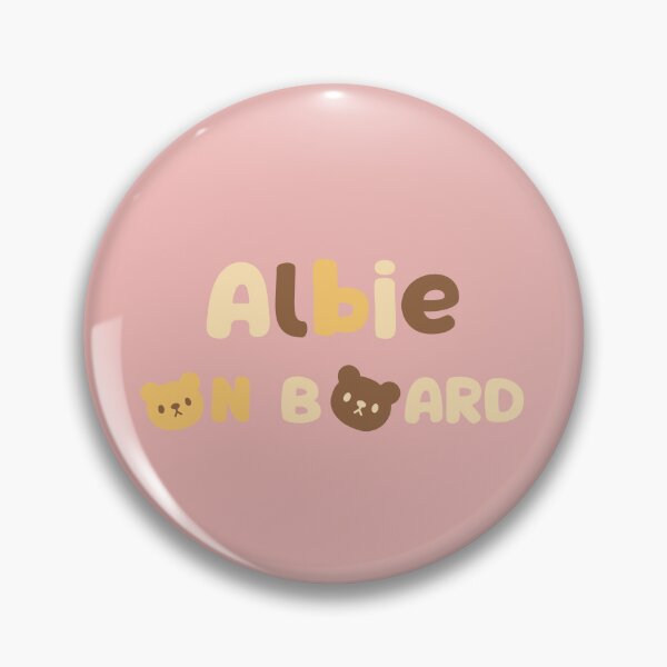 Item preview, Baby Albie On Board designed and sold by Digit-by-C.