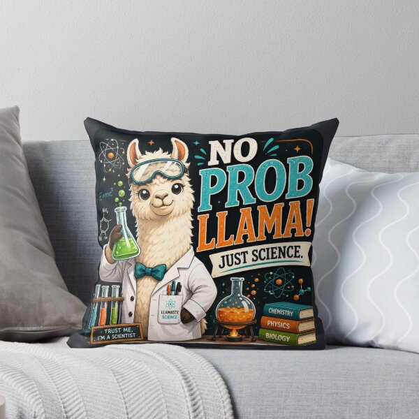 Item preview, Funny Science Teacher Gift | No Probllama STEM Classroom Decor designed and sold by astersgraphics.