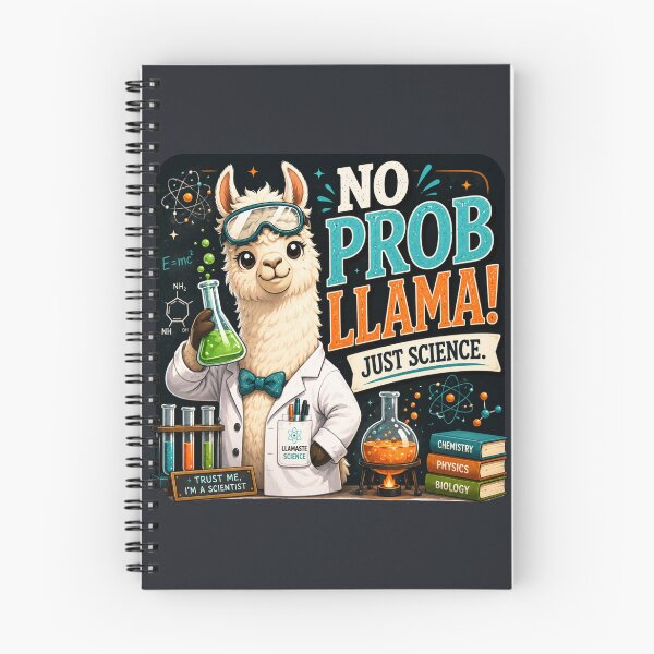 Item preview, Funny Science Teacher Gift | No Probllama STEM Classroom Decor designed and sold by astersgraphics.