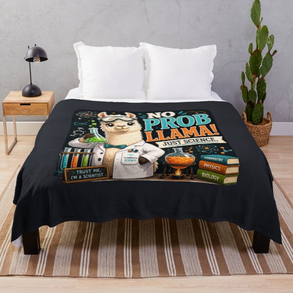 Item preview, Funny Science Teacher Gift | No Probllama STEM Classroom Decor designed and sold by astersgraphics.