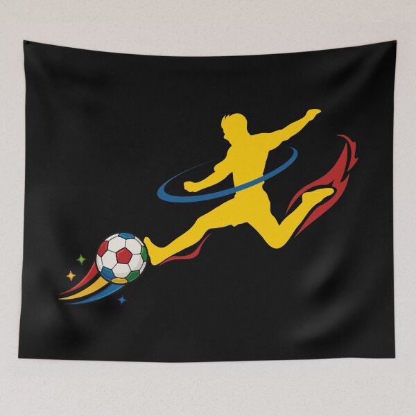 Item preview, Dynamic Soccer Player Kick designed and sold by Khadigadesings.