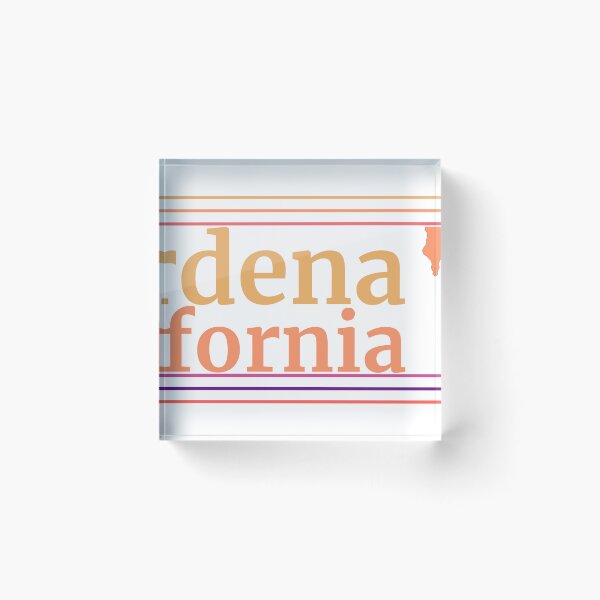Item preview, Gardena California City Marked On Map designed and sold by TheIconSmith.