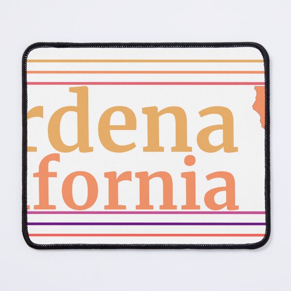 Item preview, Gardena California City Marked On Map designed and sold by TheIconSmith.