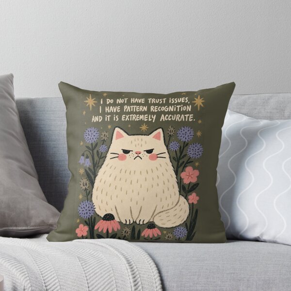 Item preview, Grumpy cat - trust issues designed and sold by *~*MagicCorner*~*.