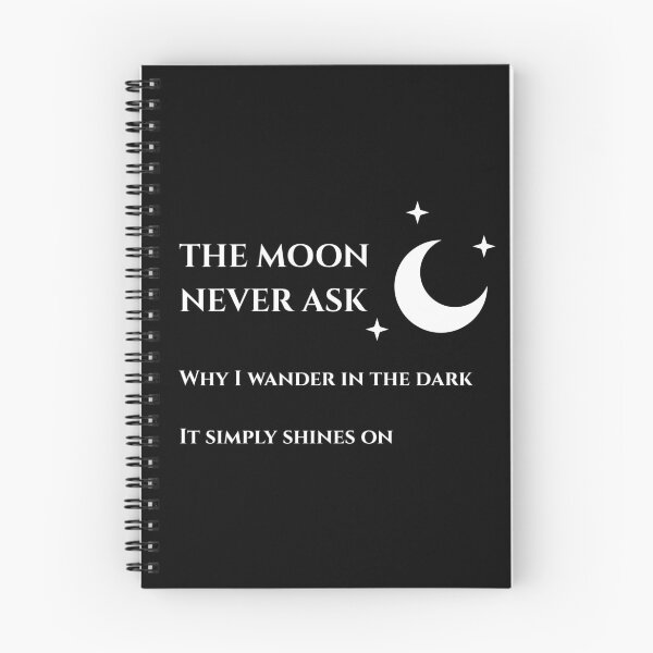 Item preview, The Moon Never Asks-Gothic Haiku Poetry designed and sold by VinterMoonlight.