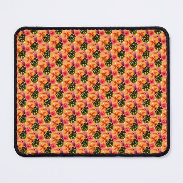 Item preview, Tropical Toucan & Hibiscus Pattern – Colorful Summer Floral Design designed and sold by Apurva Joshi.