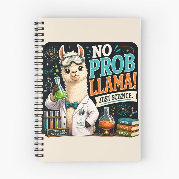 Item preview, Funny Science Teacher Gift | No Probllama STEM Classroom Decor designed and sold by astersgraphics.