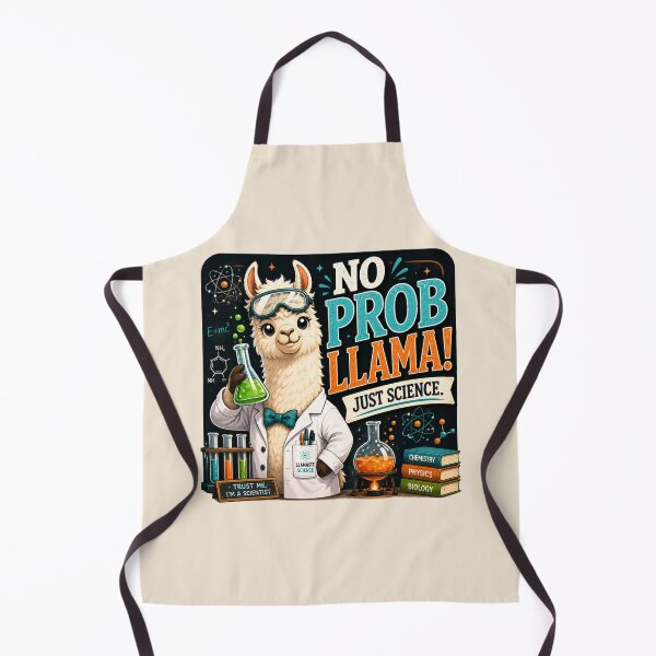 Item preview, Funny Science Teacher Gift | No Probllama STEM Classroom Decor designed and sold by astersgraphics.